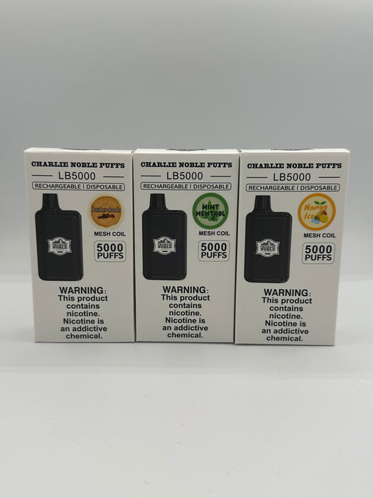Charlie Noble Puffs - Mango Ice Disposable 50mg