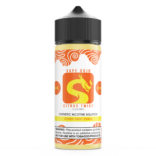 Vape Dojo - Citrus Twist Flavored Synthetic Nicotine Solution