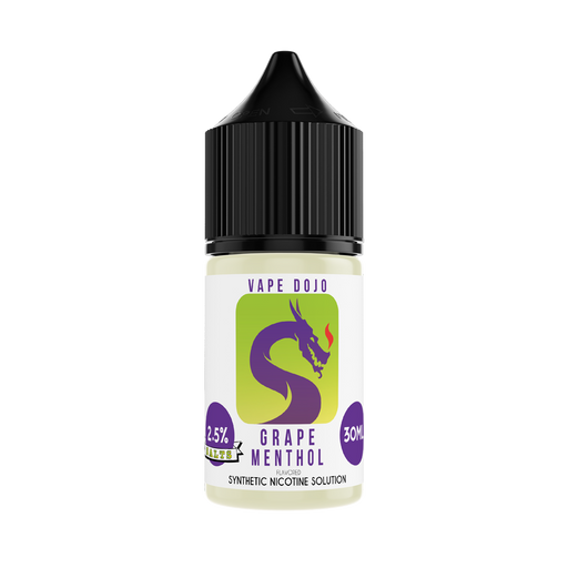 Vape Dojo Salts - Grape Menthol Flavored Synthetic Solution