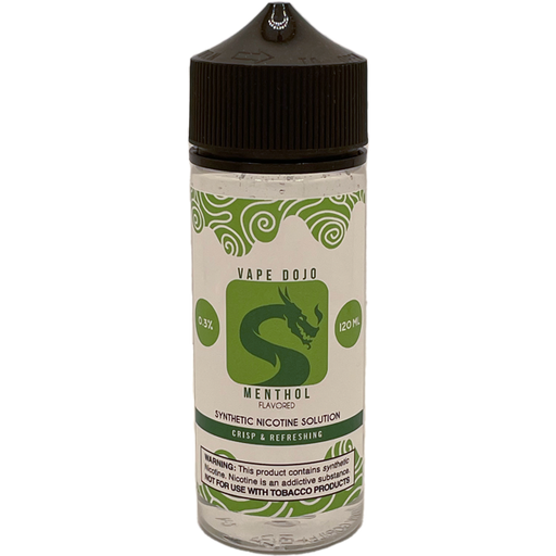 Vape Dojo - Menthol Flavored Synthetic Nicotine Solution