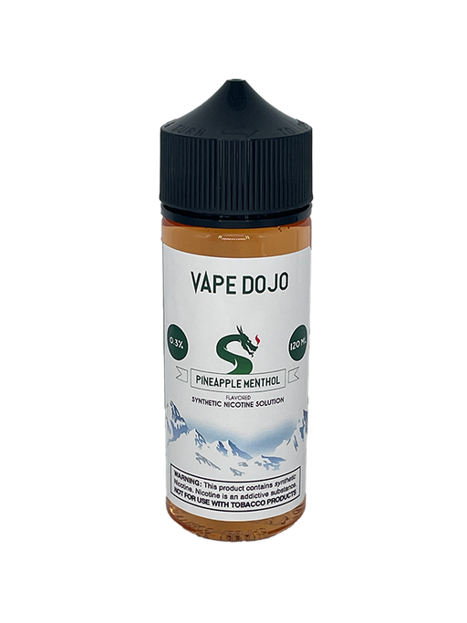 Vape Dojo - Pineapple Menthol Flavored Synthetic Nicotine Solution 0mg