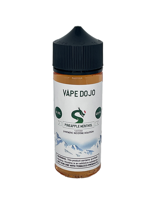 Vape Dojo - Pineapple Menthol Flavored Synthetic Nicotine Solution 0mg