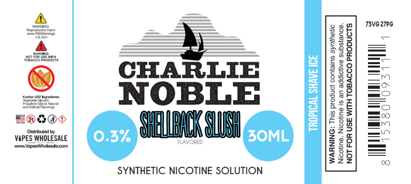 Charlie Noble - Shellback Slush Flavored Synthetic Nicotine Solution