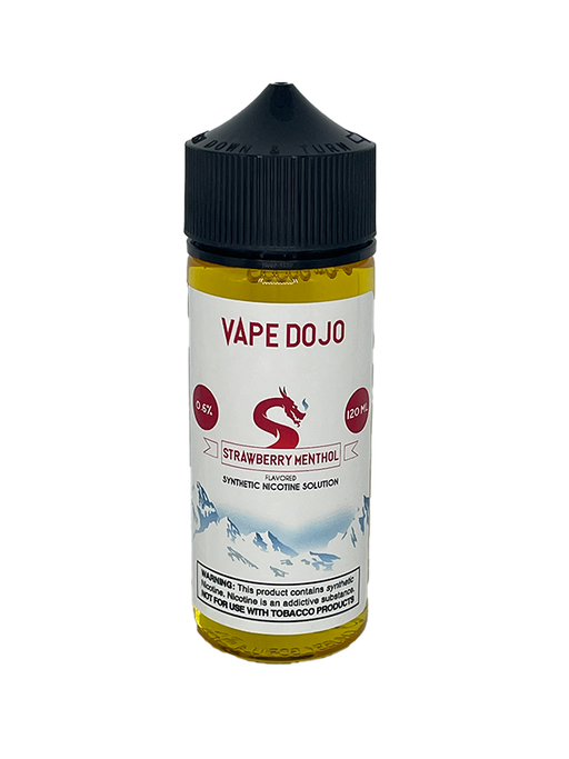 Vape Dojo - Strawberry Menthol Flavored Synthetic Nicotine Solution 0mg