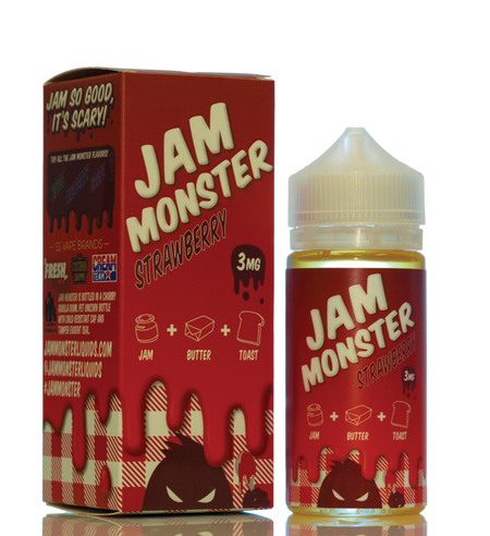 Vapes Wholesale Premium E-Liquid Khali Vapors Jam Monster
