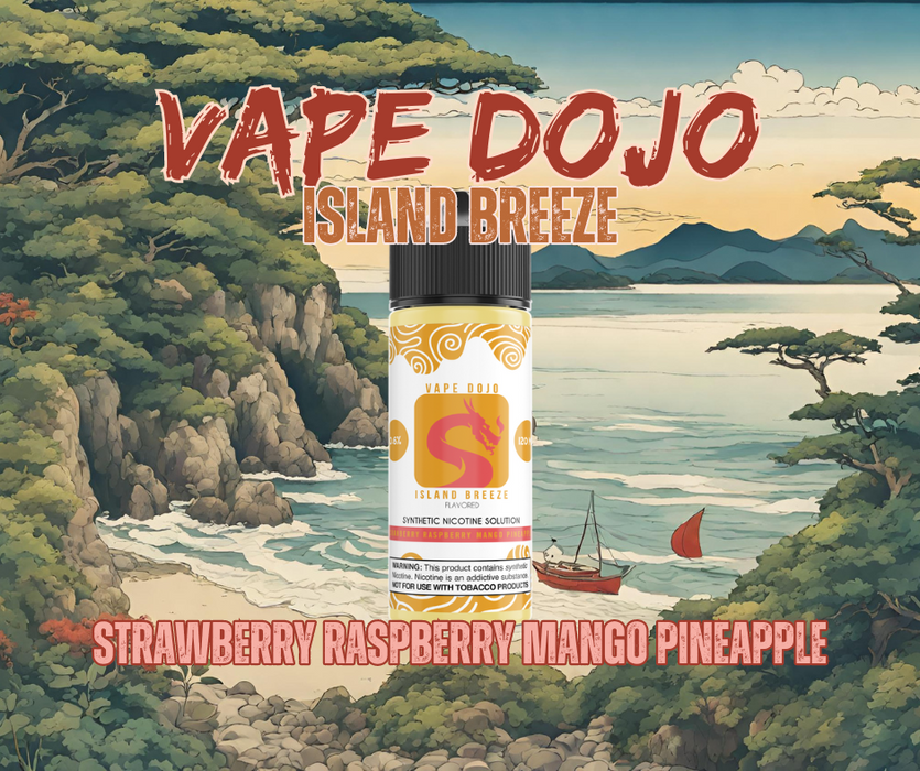 Vape Dojo - Island Breeze Flavored Synthetic Nicotine Solution