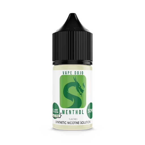 Vape Dojo Salts - Menthol Flavored Synthetic Nicotine Solution