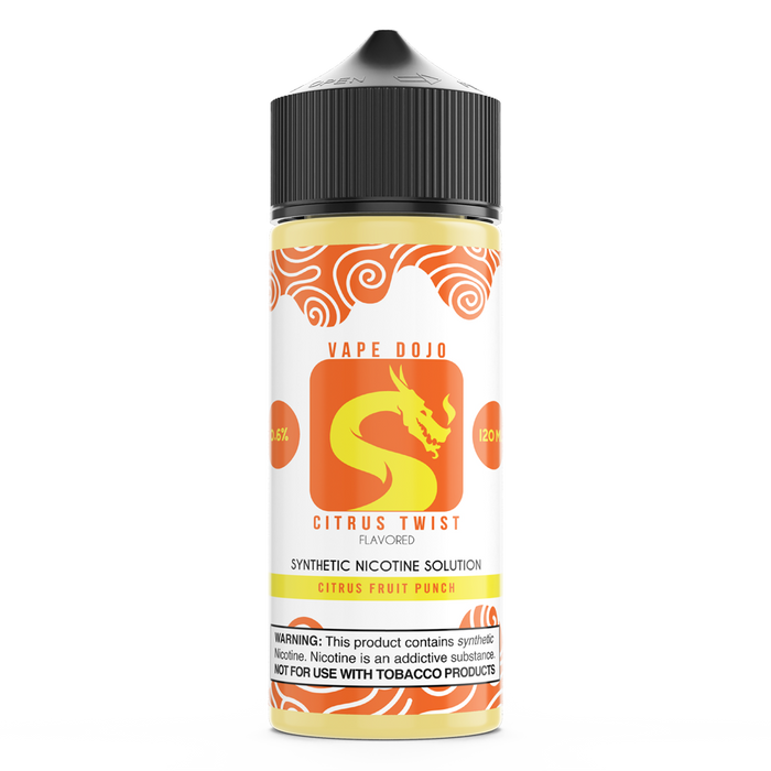 Vape Dojo - Citrus Twist Flavored Synthetic Nicotine Solution