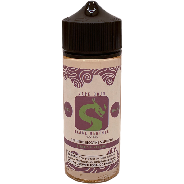 Vape Dojo - Black Menthol Flavored Synthetic Nicotine Solution