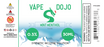 Vape Dojo - Mint Menthol Flavored Synthetic Nicotine Solution