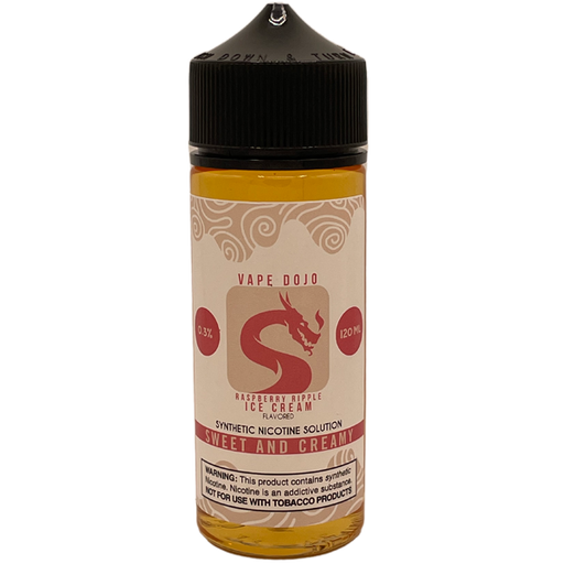 Vape Dojo - Raspberry Ripple Ice Cream Flavored Synthetic Nicotine Solution